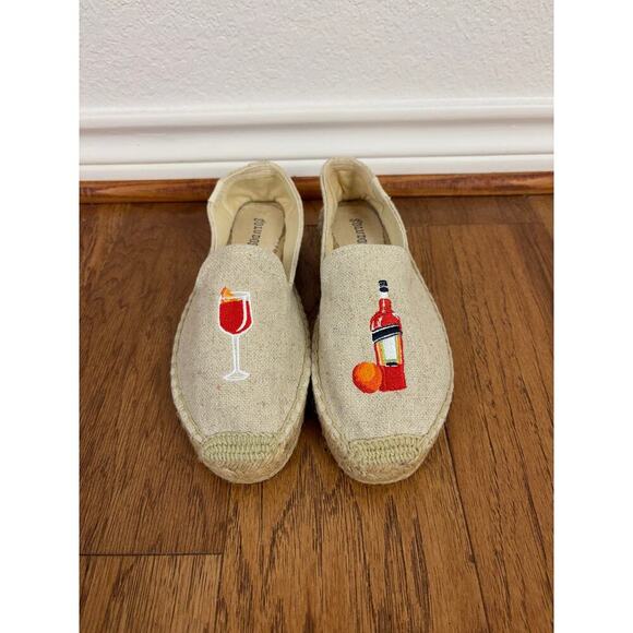 B16 Soludos Slip On Espadrille Shoes Womens 7 Coastal Grandmother Euro Summer - Picture 4 of 9